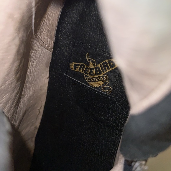 Freebird by Steven Manchester Boots - Blue Size 7 - Picture 9 of 9